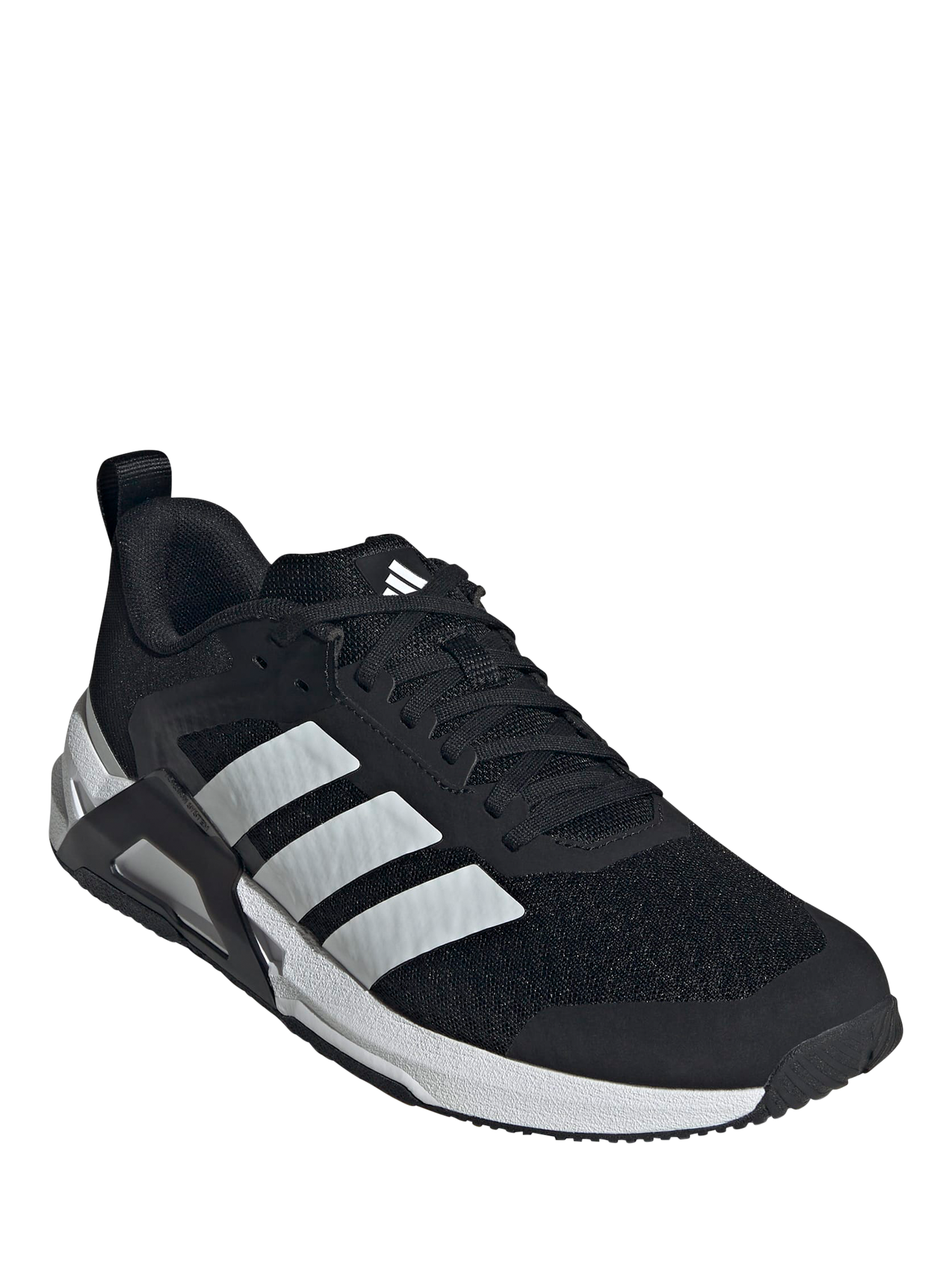 Product image 2 of 10, which shows adidas Men's Dropset Control Training Shoes, White/Black, 7