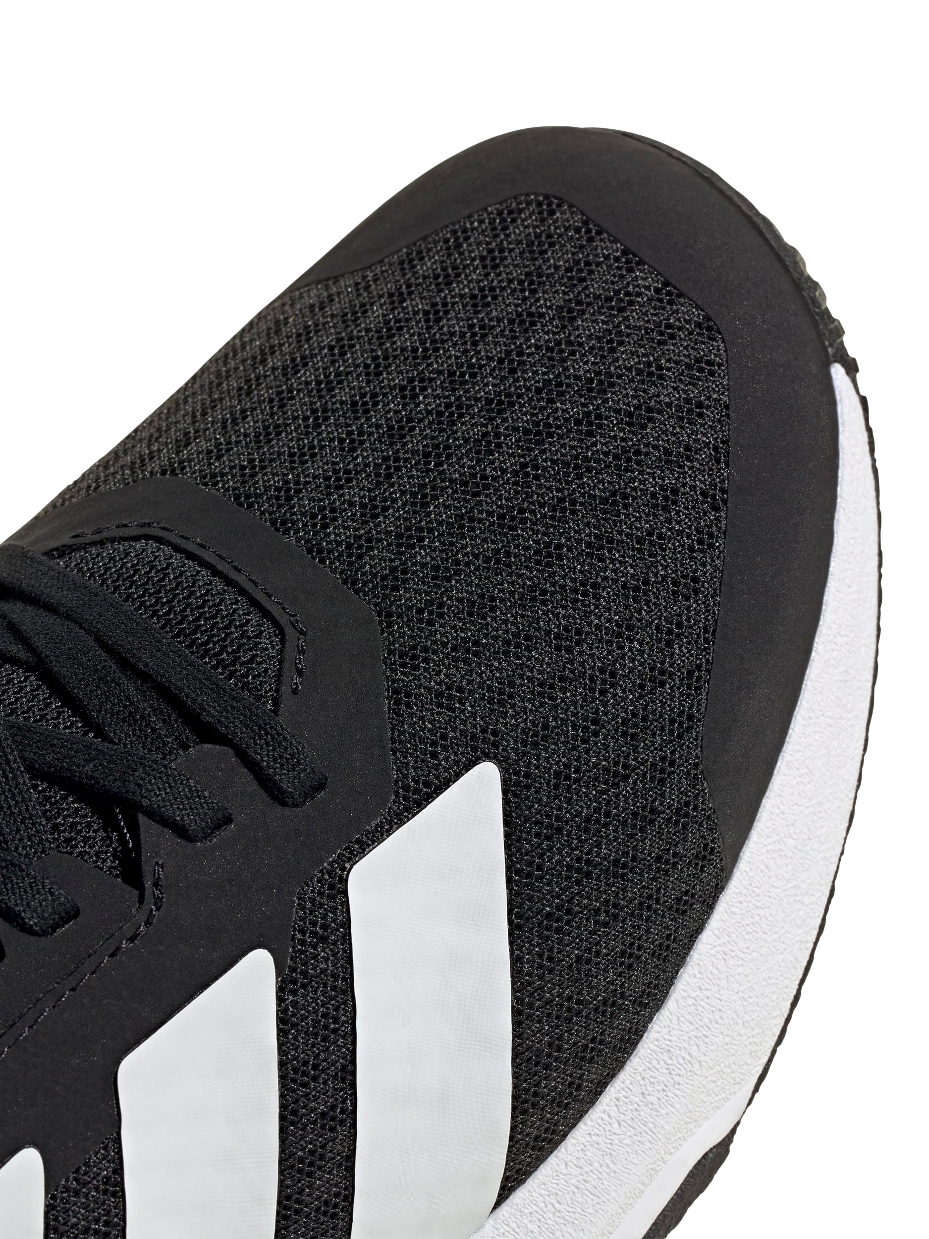 Product image 7 of 10, which shows adidas Men's Dropset Control Training Shoes, White/Black, 7