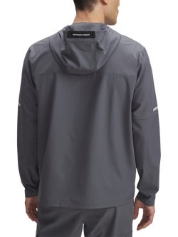 Under Armour Men's Tech Utility Water Resistant Jacket, Castlerock / White - view 2, Castlerock / White