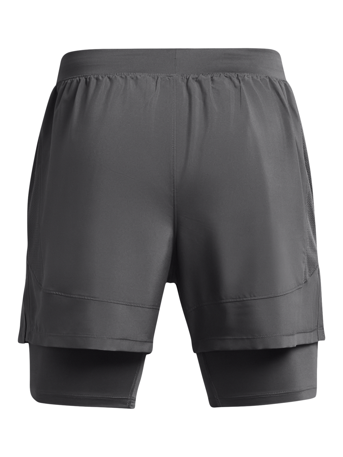 Product image 7 of 7, which shows Under Armour Launch 2-in-1 5" Running Shorts, Castlerock, S