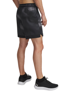 Under Armour Vanish Woven 6" Shorts, Black/Castlerock - view 2, Black / Castlerock