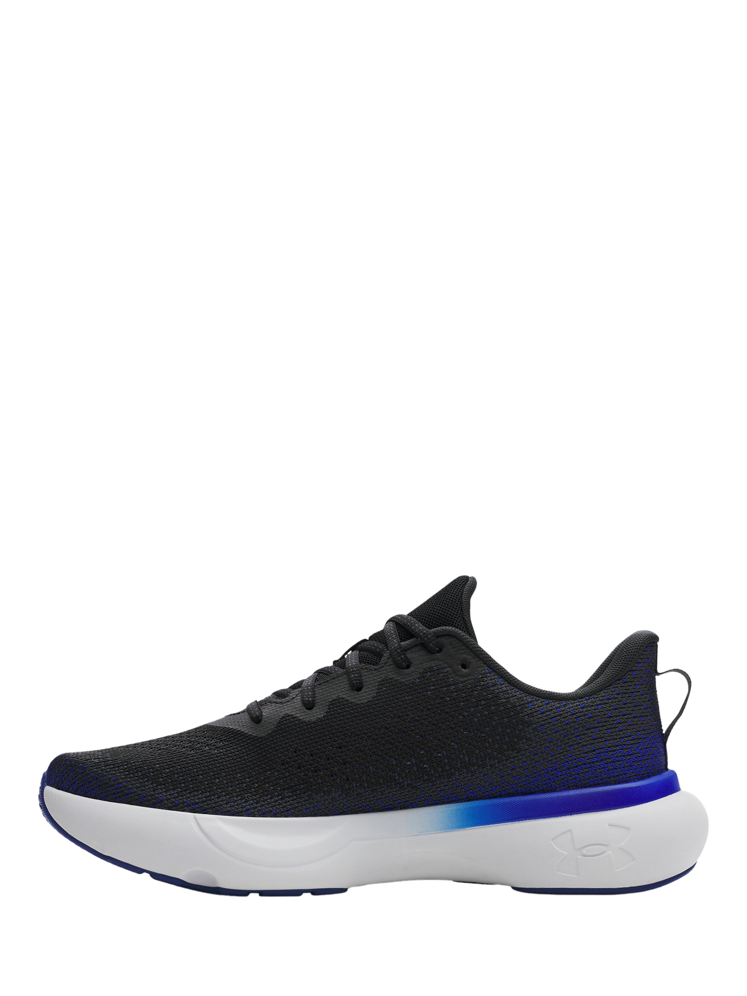 Product image 4 of 4, which shows Under Armour Infinite 2 Running Shoes, Black / Royal, 7