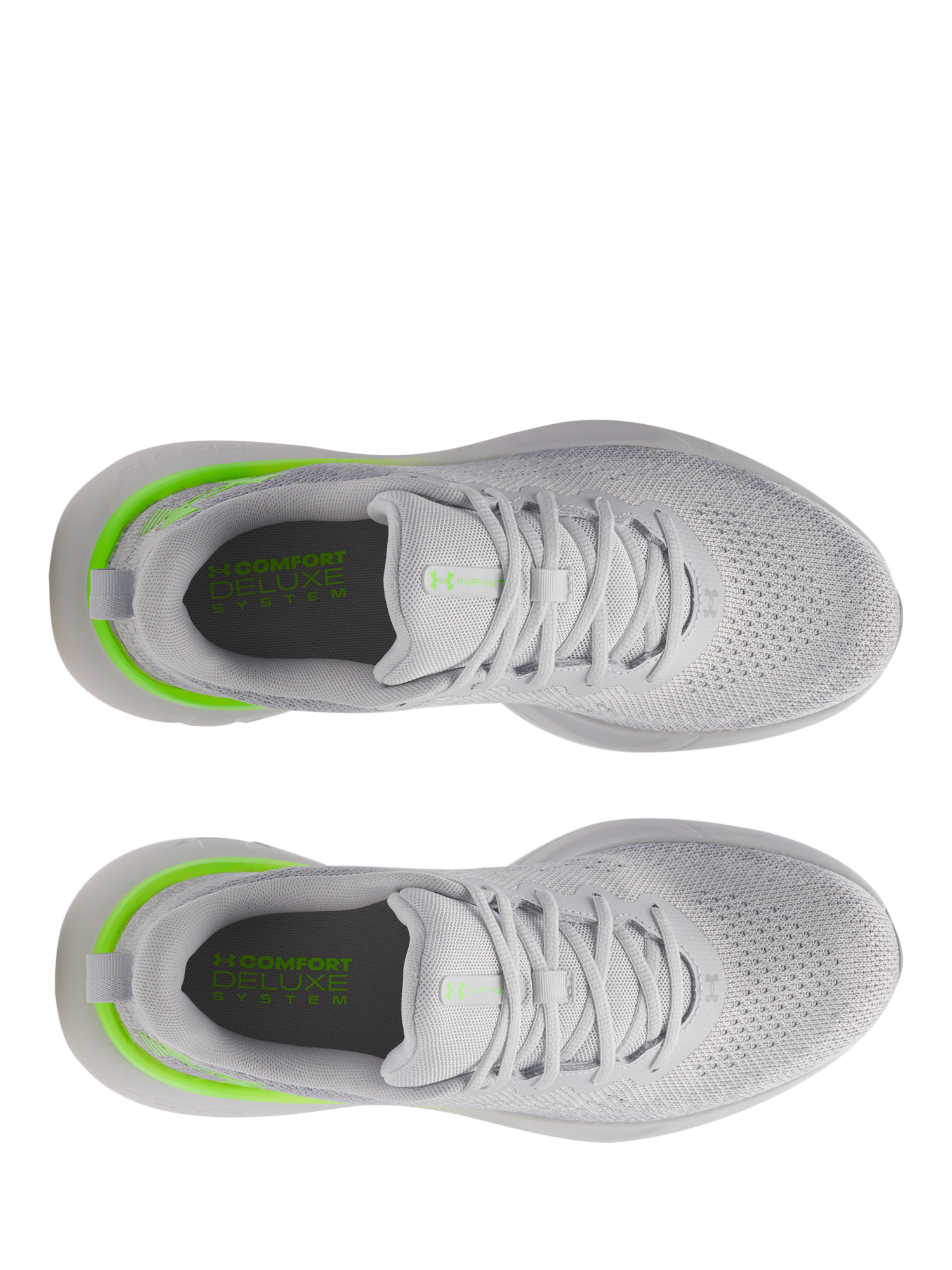 Product image 5 of 5, which shows Under Armour Infinite 2 Running Shoes, Distant Gray, 7