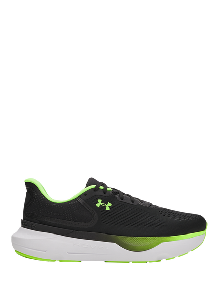 Under Armour Infinite Pro 2 Running Shoes, Black / Hyper Green, Black / Hyper Green