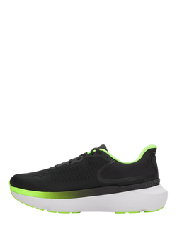 Under Armour Infinite Pro 2 Running Shoes, Black / Hyper Green - view 2, Black / Hyper Green