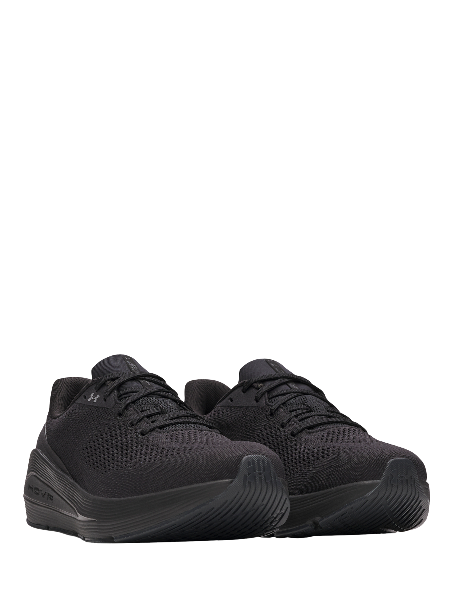 Product image 2 of 5, which shows Under Armour Men's Sonic 7 Running Shoes, Black / Anthracite, 8