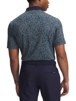 Under Armour Matchplay Short Sleeve Polo Shirt - view 2, Navy / Jasper Blue