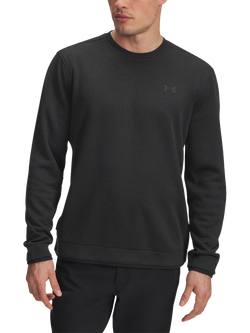Under Armour Crew Neck Fleece Jumper, Black