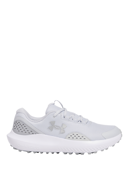 Under Armour Surge Golf Shoes, Halo Gray / Silver