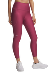 Under Armour Tech Hi Ankle Leg HeatGear Leggings, Dusk / White