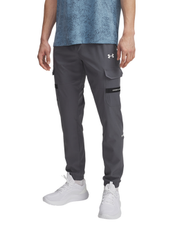 Under Armour Tech Utility Woven Trousers, Castlerock/White, Castlerock / White