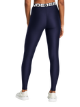 Under Armour Women's HeatGear Leggings, Navy / White