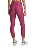 Under Armour Women's Tech Print Panel Ankle Leggings, Fuchsia Dusk / White