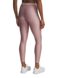 Under Armour HeatGear Rib Leggings, Pink / White