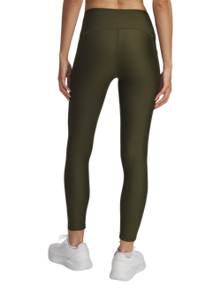 Under Armour Tech Hi Ankle Leg HeatGear Leggings - view 2, Green / White