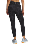 Under Armour Launch Print Ankle Grazer Leggings, Black / Reflective