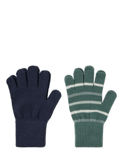 Polarn O. Pyret Kids' Magic Gloves, Pack of 2, Green, Green