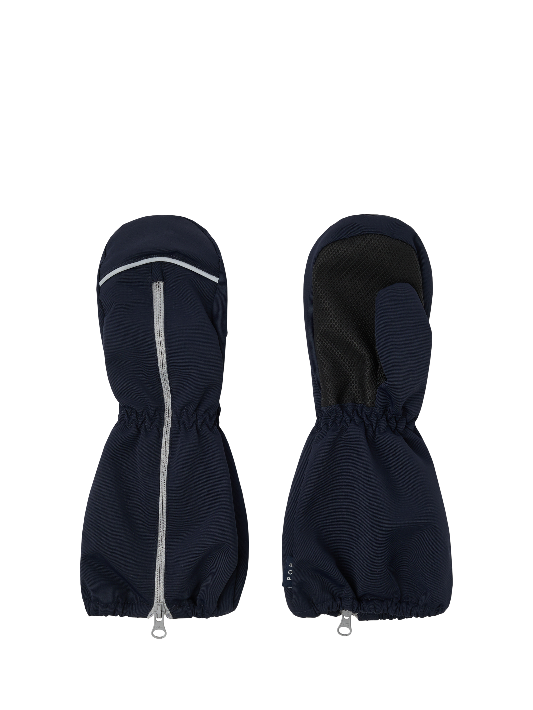 Polarn O. Pyret Kids' Waterproof Shell Mittens, Blue