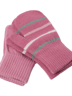 Polarn O. Pyret Kids' Magic Mittens, Pack of 2, Pink/Multi - view 2, Pink/Multi
