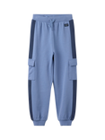Polarn O. Pyret Kid's Cotton Cargo Joggers, Blue