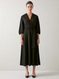 L.K.Bennett Aiper Jersey Midi Dress, Black