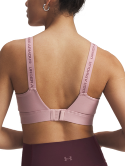 Under Armour Infinity High 2.0 Sports Bra, Pink / Maroon Mist - view 2, Pink / Maroon Mist