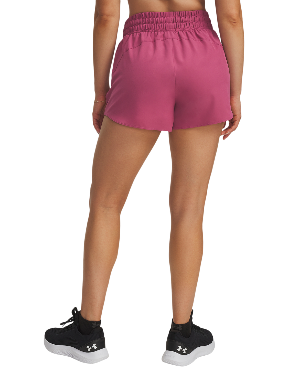 Product image 2 of 4, which shows Under Armour Vanish 3-in-1 Shorts, Fuchsia Dusk, XS
