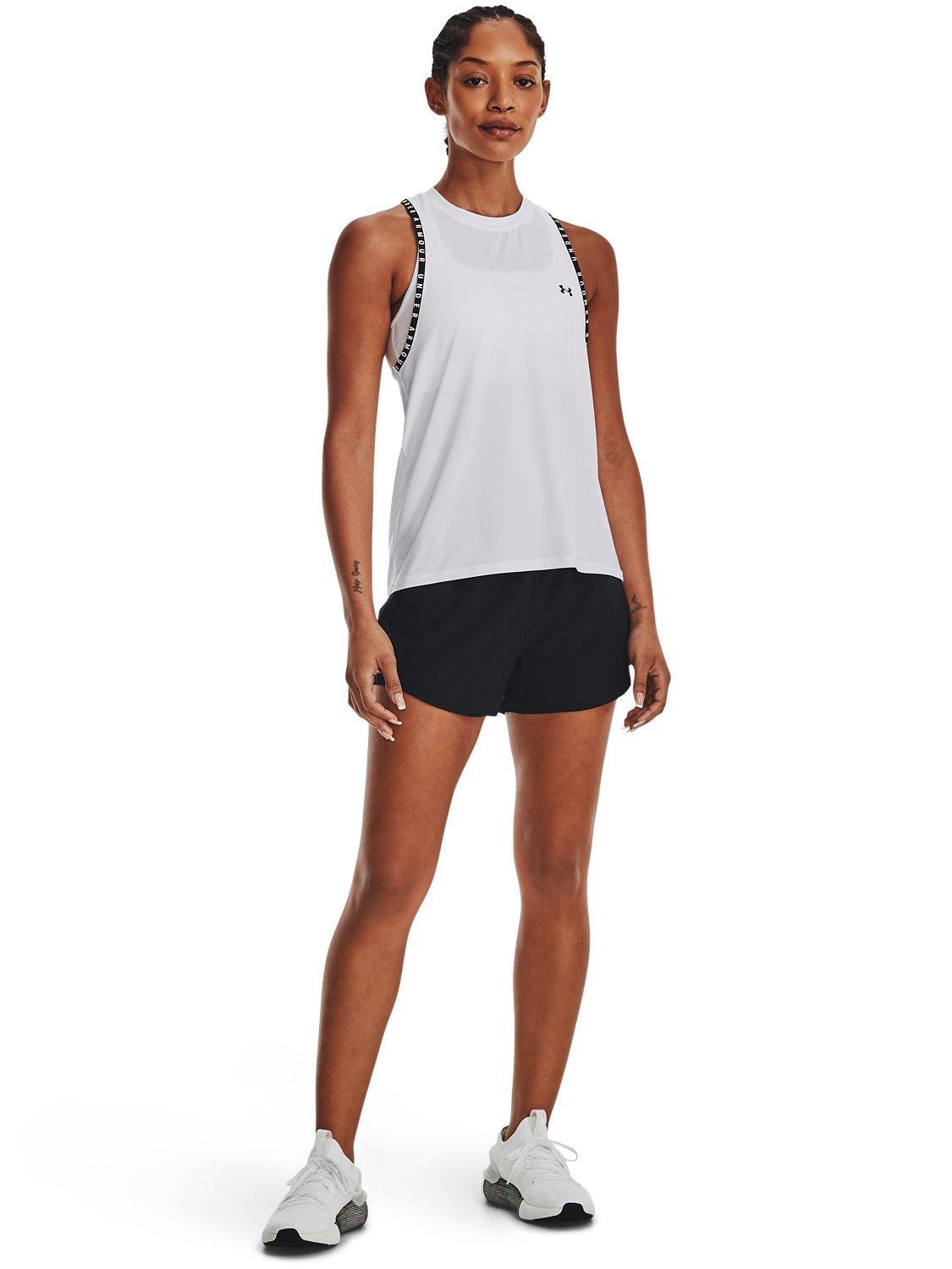 Product image 7 of 7, which shows Under Armour Vanish 3-in-1 Shorts, Black / Black, XS