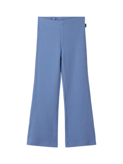 Polarn O. Pyret Kids' Flared Leggings, Blue, Blue