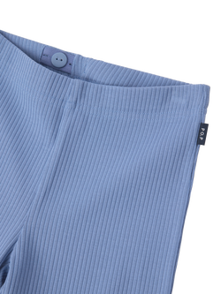 Polarn O. Pyret Kids' Flared Leggings, Blue - view 2, Blue