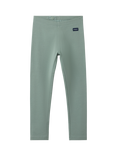 Polarn O. Pyret Kids' Plain Leggings, Green