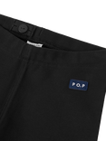 Polarn O. Pyret Kids' Plain Leggings, Black