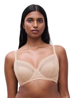 Chantelle Romance Underwired Full Cup Bra, Golden Beige