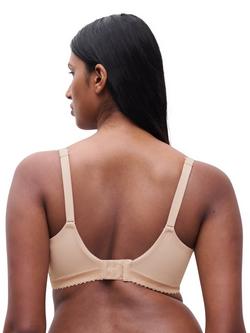 Chantelle Romance Underwired Full Cup Bra - view 2, Golden Beige