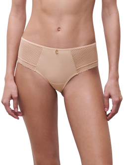 Chantelle Romance Shorty Knickers, Golden Beige