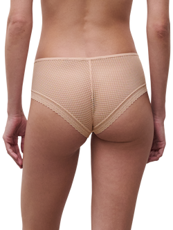 Chantelle Romance Shorty Knickers - view 2, Golden Beige