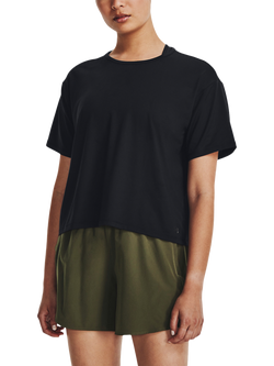 Under Armour Motion Short Sleeve T-Shirt, Black /Jet Gray