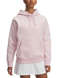 Under Armour Rival Women's Fleece Hoodie, Heather / Prime Pink