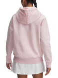 Under Armour Rival Women's Fleece Hoodie, Heather / Prime Pink