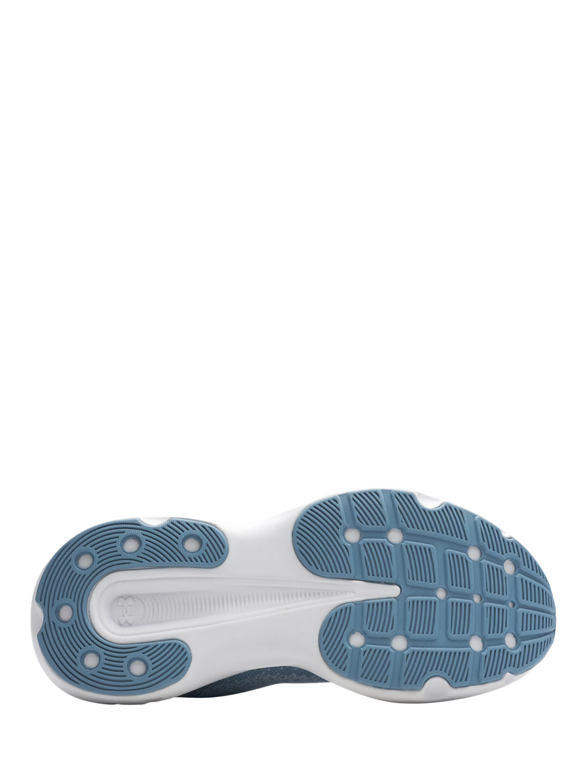 Product image 3 of 3, which shows Under Armour Infinite Running Shoes, Serpentine / Blue, 4