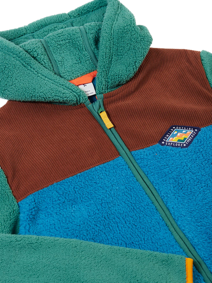 Frugi Grown Ups Bracken Jacket, Multi - view 2, Multi