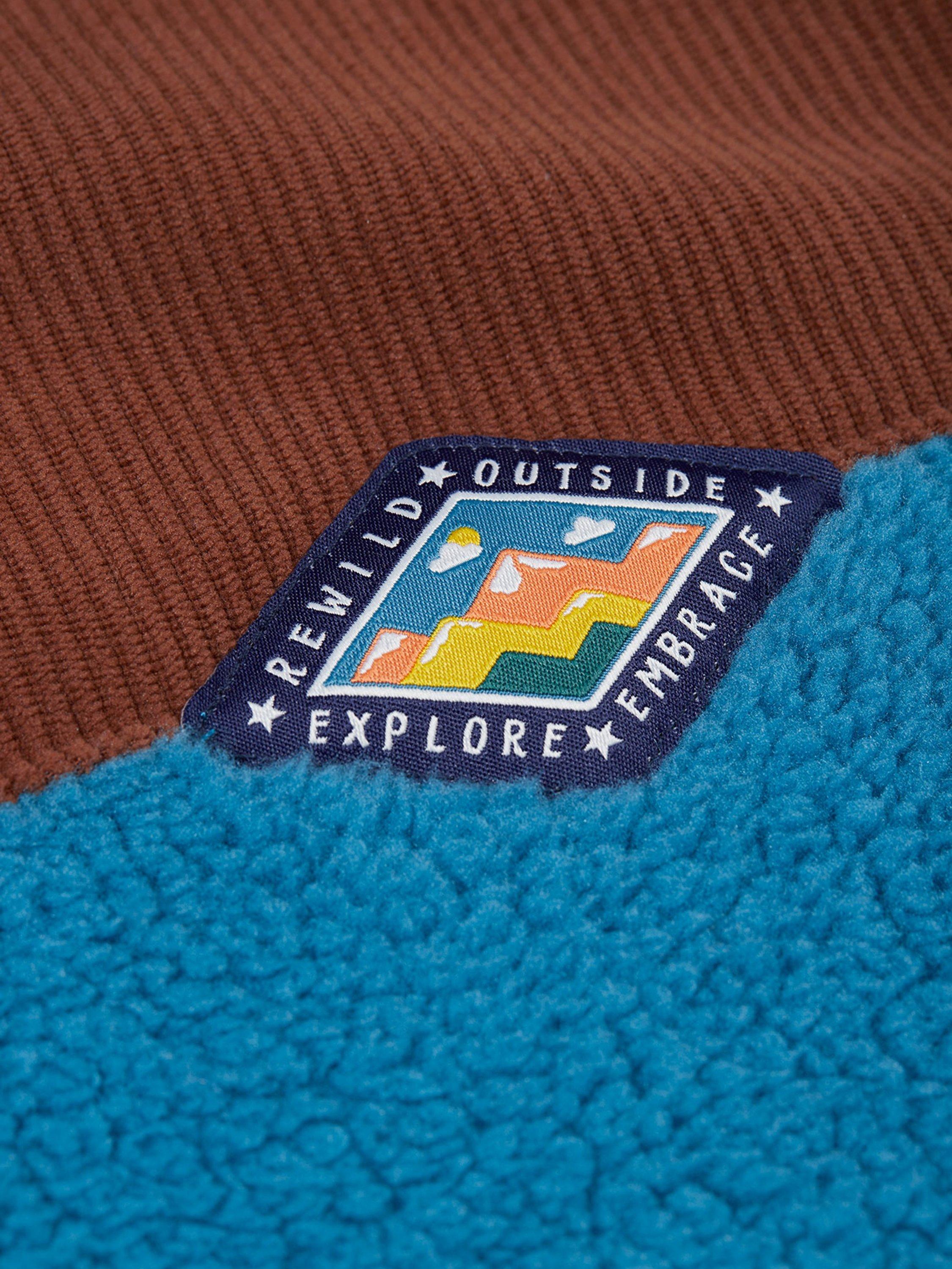 Product image 3 of 3, which shows Frugi Grown Ups Bracken Jacket, Multi, S