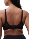 Chantelle Pure Lace Spacer T-Shirt Bra, Black