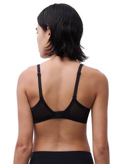 Chantelle Pure Lace Spacer T-Shirt Bra, Black - view 2, Black