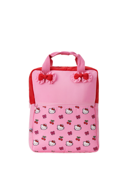Small Stuff Kids' Hello Kitty Rucksack, Pink, Pink