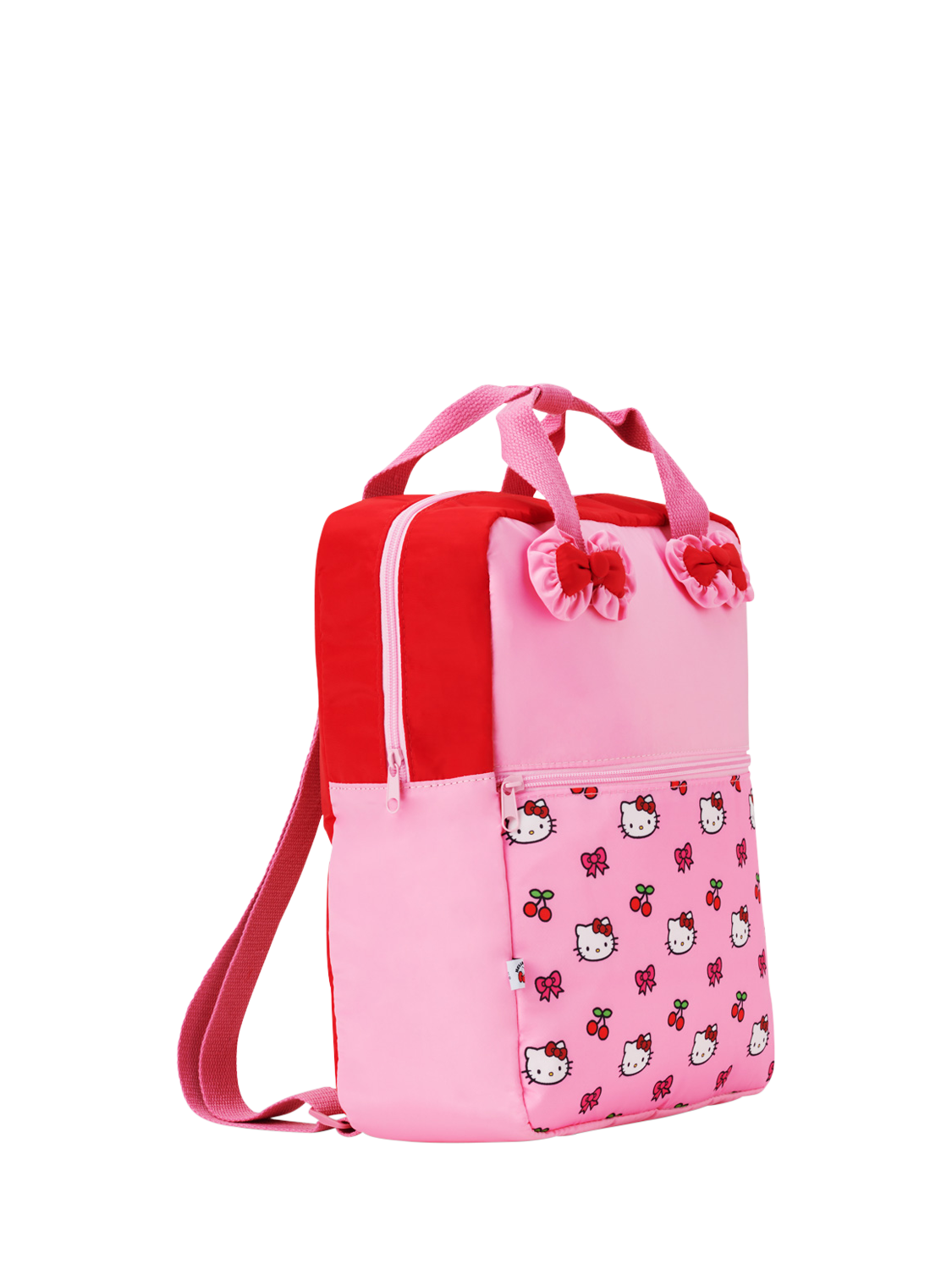 Product image 2 of 3, which shows Small Stuff Kids' Hello Kitty Rucksack, Pink, One Size