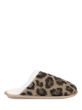 totes Isotoner Women's Animal Fur Mule Slippers, Multi