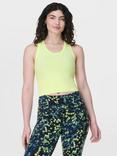 Sweaty Betty Athlete Seamless Workout Tank Top, Pomelo Green