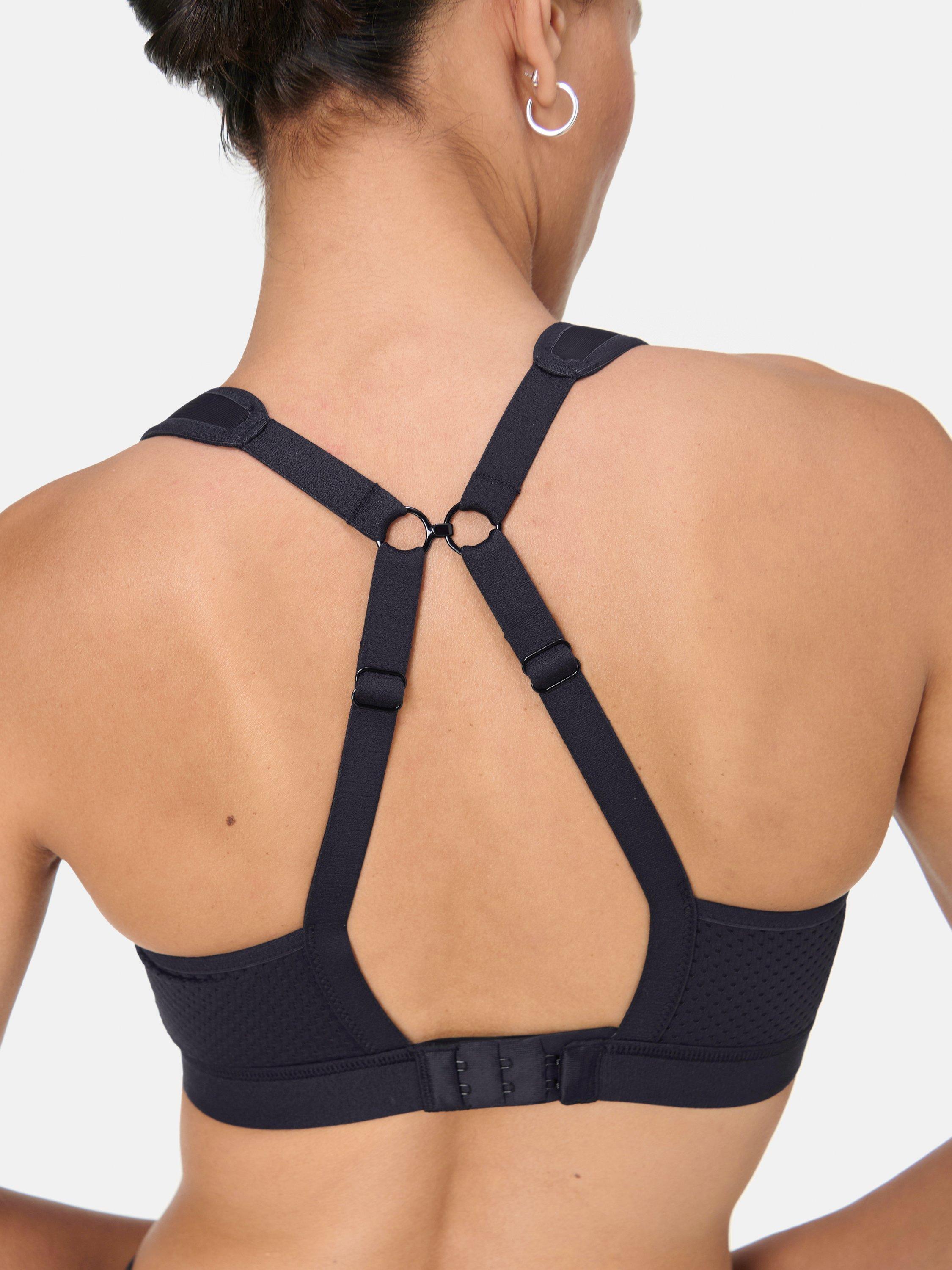Product image 5 of 7, which shows Sweaty Betty Ultra Running Sports Bra, Black, 32B