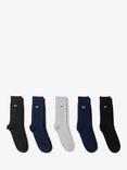 Lacoste Logo Sports Socks, Pack of 5